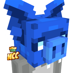 Thumbnail of the Minecraft Bedrock Marketplace product Blue Bat Head created by Minecraft.