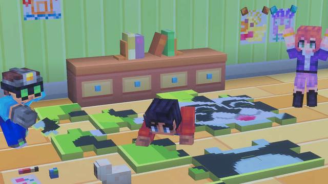 Screenshot of the Minecraft Bedrock Marketplace product Bluey's House created by Jigarbov Productions.