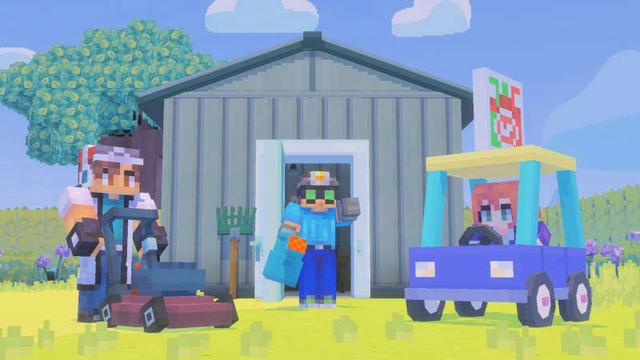 Screenshot of the Minecraft Bedrock Marketplace product Bluey's House created by Jigarbov Productions.