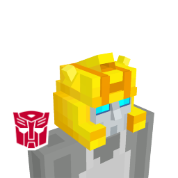 Thumbnail of the Minecraft Bedrock Marketplace product Bumblebee Helmet created by Syclone Studios.