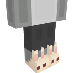 Thumbnail of the Minecraft Bedrock Marketplace product Bunny Slippers created by Minecraft.