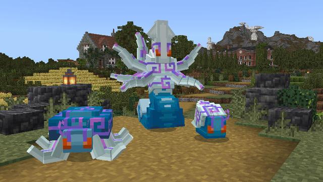 Screenshot of the Minecraft Bedrock Marketplace product Burberry: Freedom to Go Beyond created by Minecraft.