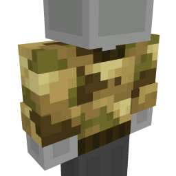 Thumbnail of the Minecraft Bedrock Marketplace product Camo Shirt created by Minecraft.