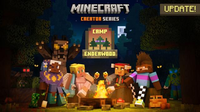 Thumbnail of the Minecraft Bedrock Marketplace product Camp Enderwood created by Minecraft.