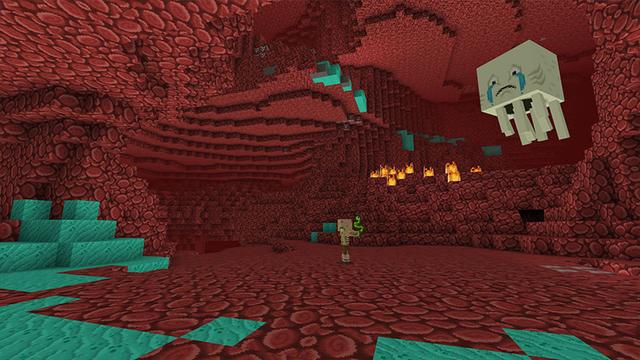 Screenshot of the Minecraft Bedrock Marketplace product Paquete de texturas de dibujos animados created by Minecraft.