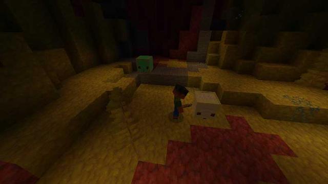 Screenshot of the Minecraft Bedrock Marketplace product Chaos Cubed: Cursed Cube Add-On created by Minecraft.