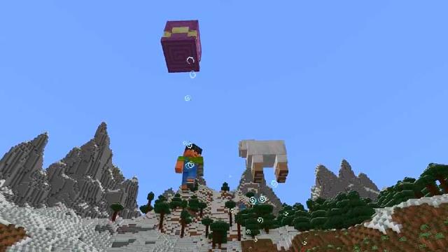 Screenshot of the Minecraft Bedrock Marketplace product Chaos Cubed: Cursed Cube Add-On created by Minecraft.