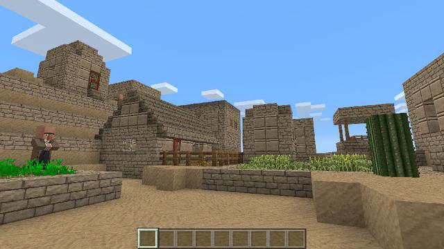 Screenshot of the Minecraft Bedrock Marketplace product Pacote de texturas da cidade created by Minecraft.