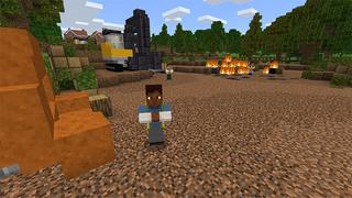 Screenshot of the Minecraft Bedrock Marketplace product Climate Futures created by Minecraft.