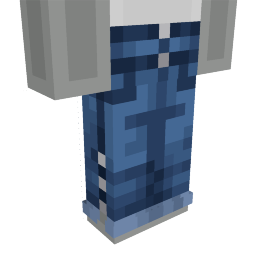 Thumbnail of the Minecraft Bedrock Marketplace product Dark Wash Button Jeans created by Minecraft.