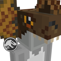 Thumbnail of the Minecraft Bedrock Marketplace product Dilophosaurus Hat created by Minecraft.