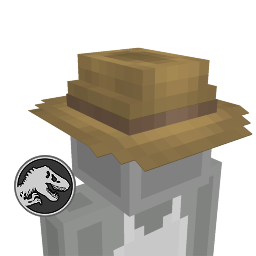 Thumbnail of the Minecraft Bedrock Marketplace product Dr. Alan Grant's Hat created by Syclone Studios.