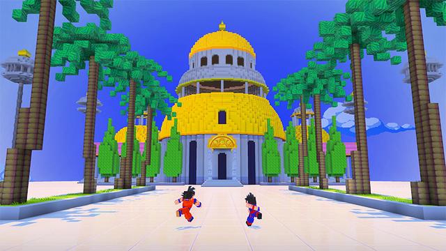 Screenshot of the Minecraft Bedrock Marketplace product Dragon Ball Z created by Cyclone.