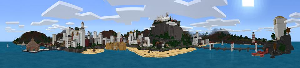 Panorama of the Minecraft Bedrock Marketplace product DuckTales created by Minecraft.