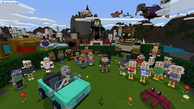 Screenshot of the Minecraft Bedrock Marketplace product DuckTales created by Minecraft.