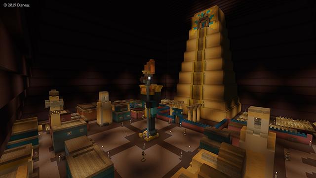 Screenshot of the Minecraft Bedrock Marketplace product DuckTales created by Minecraft.