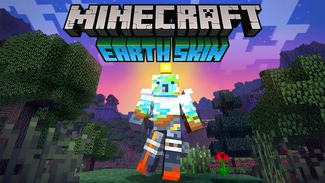 Thumbnail of the Minecraft Bedrock Marketplace product Earth Skin created by Minecraft.