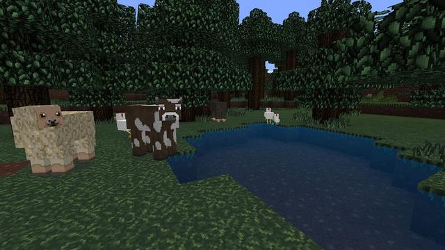 Screenshot of the Minecraft Bedrock Marketplace product Paquete de texturas de fantasía created by Minecraft.