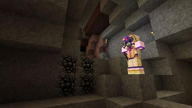 Screenshot of the Minecraft Bedrock Marketplace product Paquete de texturas de fantasía created by Minecraft.