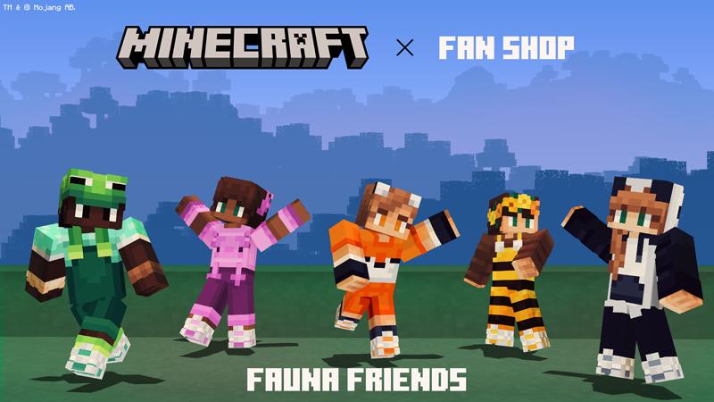 Fauna Friends de Minecraft. | CHUNK - Minecraft Bedrock Marketplace ...