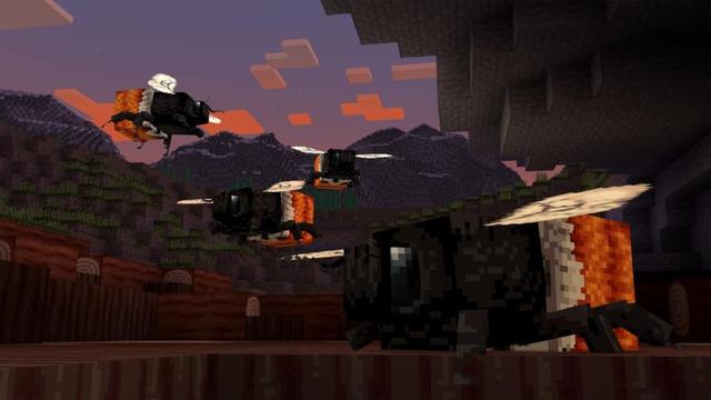 Screenshot of the Minecraft Bedrock Marketplace product Frozen Lands created by Minecraft.