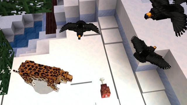 Screenshot of the Minecraft Bedrock Marketplace product Frozen Lands created by Minecraft.