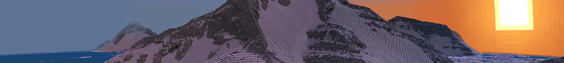 Panorama of the Minecraft Bedrock Marketplace product Frozen South created by Minecraft.