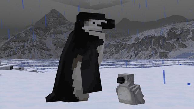 Screenshot of the Minecraft Bedrock Marketplace product Frozen South created by Minecraft.