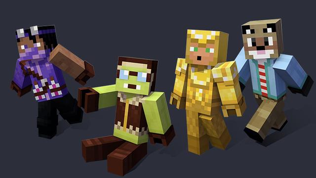 Thumbnail of the Minecraft Bedrock Marketplace product Ghast Station Skinpack created by Minecraft.