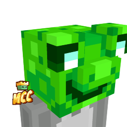 Thumbnail of the Minecraft Bedrock Marketplace product Green Gecko Head created by Minecraft.