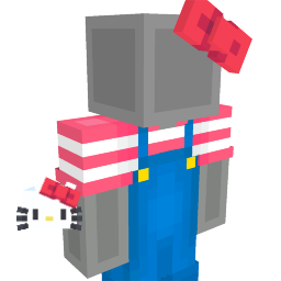 Thumbnail of the Minecraft Bedrock Marketplace product Hello Kitty Outfit created by Minecraft.