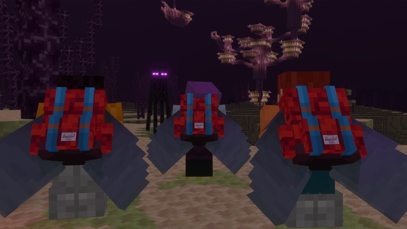 Screenshot of the Minecraft Bedrock Marketplace product Herschel Backpack Trials Add-On created by Minecraft.