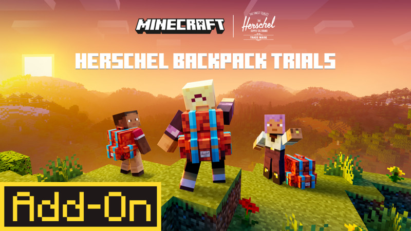 Thumbnail of the Minecraft Bedrock Marketplace product Herschel Backpack Trials Add-On created by Minecraft.