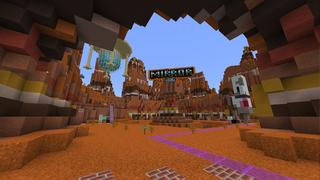 Screenshot of the Minecraft Bedrock Marketplace product Inspiration Island created by Minecraft.