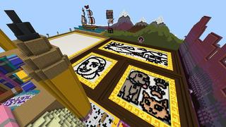 Screenshot of the Minecraft Bedrock Marketplace product Inspiration Island created by Minecraft.