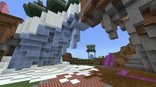 Screenshot of the Minecraft Bedrock Marketplace product Inspiration Island created by Minecraft.
