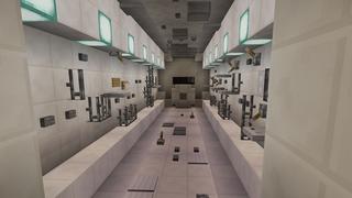 Screenshot of the Minecraft Bedrock Marketplace product International Space Station created by Minecraft.