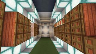 Screenshot of the Minecraft Bedrock Marketplace product International Space Station created by Minecraft.