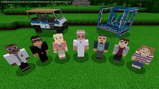Screenshot of the Minecraft Bedrock Marketplace product Jurassic World created by Minecraft.