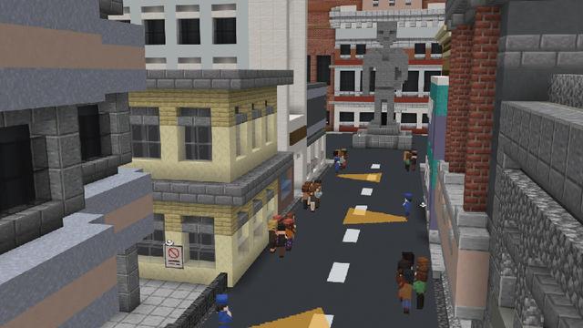 Screenshot of the Minecraft Bedrock Marketplace product Lessons in Good Trouble created by Minecraft.