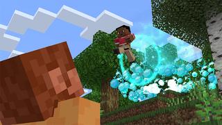 Screenshot of the Minecraft Bedrock Marketplace product Lush Bath Bomb Add-On created by Minecraft.