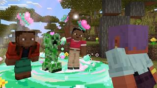 Screenshot of the Minecraft Bedrock Marketplace product Lush Bath Bomb Add-On created by Minecraft.