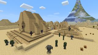 Screenshot of the Minecraft Bedrock Marketplace product Master Chief Mash-up created by Minecraft.