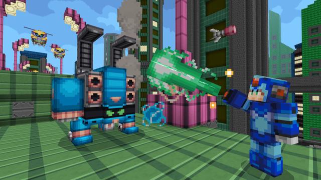 Screenshot of the Minecraft Bedrock Marketplace product Mega Man X created by 57Digital.