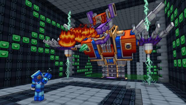 Screenshot of the Minecraft Bedrock Marketplace product Mega Man X created by 57Digital.