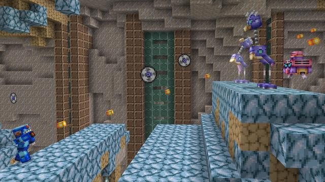 Screenshot of the Minecraft Bedrock Marketplace product Mega Man X created by 57Digital.
