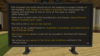 Screenshot of the Minecraft Bedrock Marketplace product Minecraft Monument Challenge created by Minecraft.