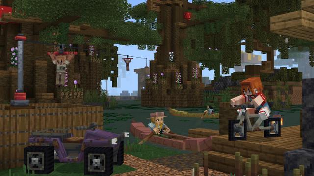 Screenshot of the Minecraft Bedrock Marketplace product Minecraft National Park created by Minecraft.