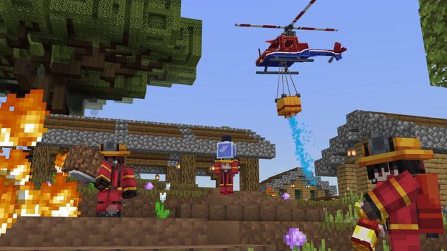 Screenshot of the Minecraft Bedrock Marketplace product Minecraft National Park created by Minecraft.