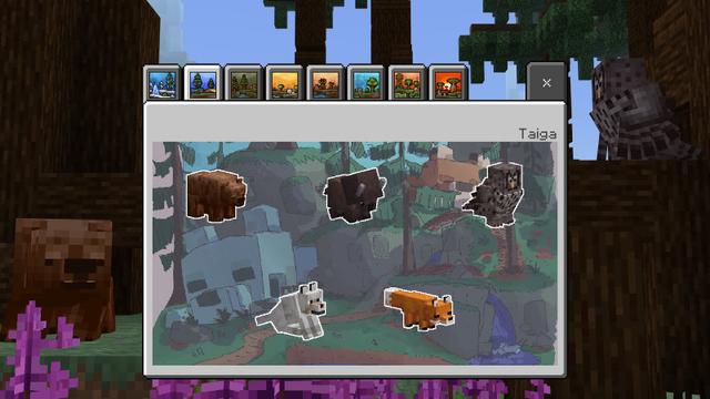 Screenshot of the Minecraft Bedrock Marketplace product Minecraft National Park created by Minecraft.